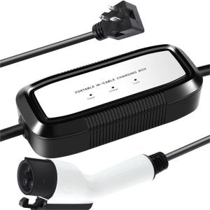 China Portable Home AC EV Charging Station With 7.4KW Power Output Capacity on sale