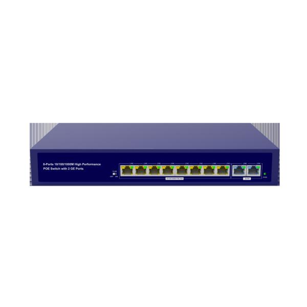 China Auto - a negociação auto ponto de entrada do interruptor de rede 8 do ponto de entrada de MDI/MDIX move 1 porto do Uplink supplier
