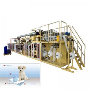 Low Cost Ladies Pad Making Machine  Economical Type Semi Servo