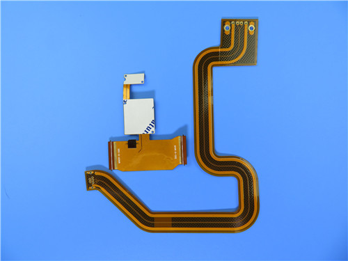Câble flexible de carte PCB d'impédance de fabrication de FPC PCBA avec le renfort FR4
