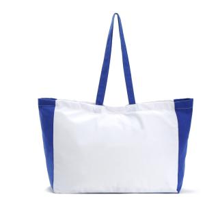 China Fashion Large tote bag carrrying Canvas shopping bag Handbag promotional bag supplier