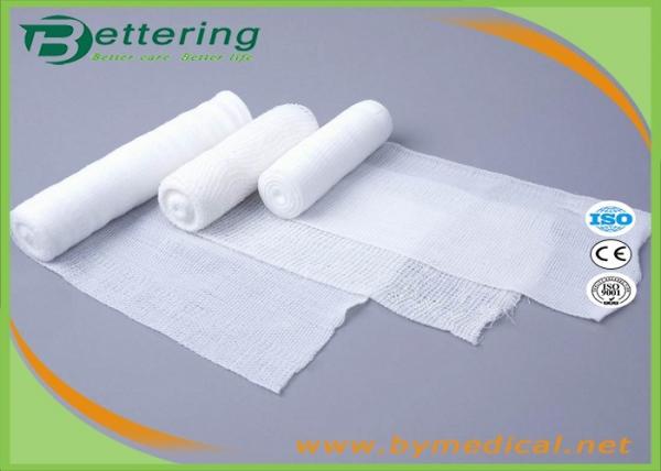 Breathable PBT Elastic Bandage , Crepe Medical Gauze Conforming Bandage