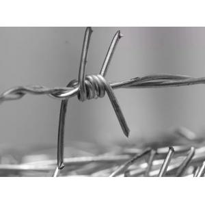 China Security Fence 400m 500m Hot Dipped Galvanized Barbed Wire 5kg 50kg Per Coil supplier