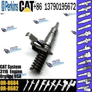 China diesel injector 127-8218 0R-8684 for Caterpillar 3116 3126 engine 950G 960F 962G TK380 TK381 fuel injector 127-8218 0R-8 supplier