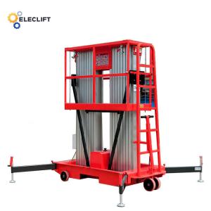 1.5kw Remote Control Aluminum Lift Platform Lift Height 3m-25m