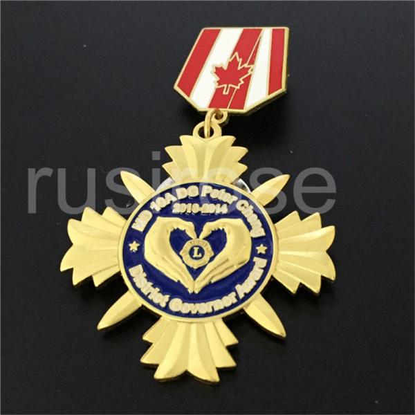 Personalized custom charity organization honorary medal, charity group