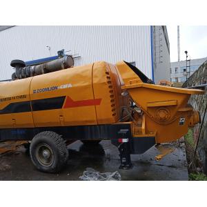 China 85m3/H 174kw Used Concrete Trailer Pump Intelligent Control Small supplier