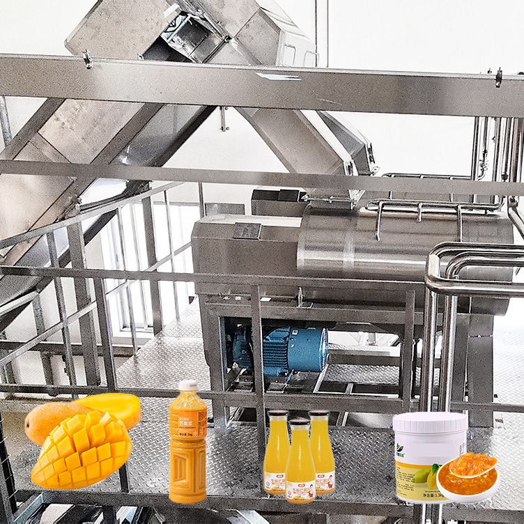 China Fresh Fruits Mango Juice / Jam Processing Line 10 - 200T/D on sale