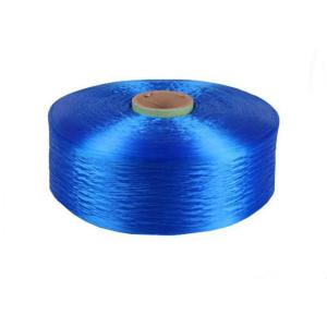 China Shiny Blue Color 100% Polypropylene Yarn For Belt Weaving / Industrial Use wholesale