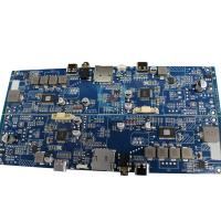 China SMT Electronic Component PCBA Circuit Board PCB Assembly Blue Solder Mask OEM on sale
