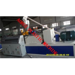 China One Step Profile Making WPC Panel Production Line , Two Screw Extruder supplier