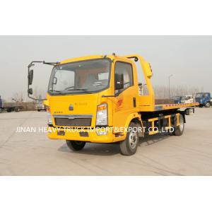 China SINOTRUK HOWO 4*2 6 Wheels Flatbed Wrecker Truck Light Duty supplier