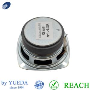 China Music Player Driver Focal Component Speakers 15W 8ohm 78mm Woofer  Easy Use supplier