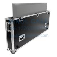 China Aluminum LCD LED Plasma TV Flight Case With 4 Wheels Aluminum TV Trunk Case on sale