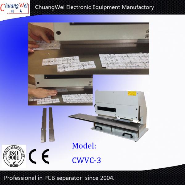 PCB Separator Machine for LED Lighting Industry with 2 High Speed Steel Blades