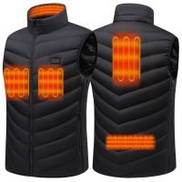 China Battery Heated Vest 5V Waterproof Heating Vest Men And Women Nylon Fabric on sale