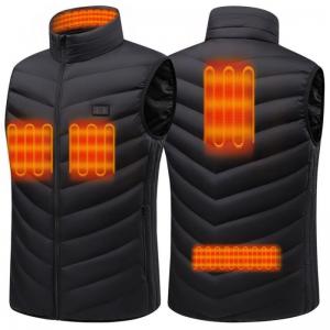 Battery Heated Vest 5V Waterproof Heating Vest Men And Women Nylon Fabric
