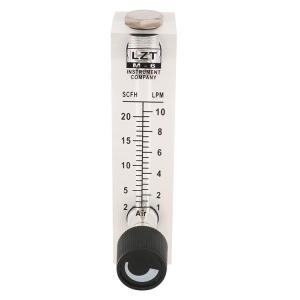 China LZT Series Acrylic Liquid Glass Tube Rotameter Water Flow Meter For Industrial supplier