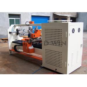 China 単一のナイフ機械自己接着テープ製造業機械を作る二重シャフトの打抜き機の粘着テープ wholesale