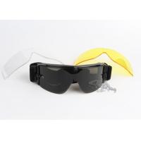 China PPE Prescription Safety Glasses Airsoft X800 Black Color UV400 Protection on sale