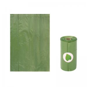 China Cornstarch based biodegradable trash bag,corn strarch trash bag compostable supplier