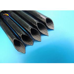 China Fireproof Outer Silica Inner Silicone Fiberglass Sleeving for Wire Insulating 0.5mm ~ 30.0mm supplier