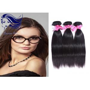 China 100 Virgin Peruvian Straight Hair Extensions Straight Remy Human Hair Weave wholesale