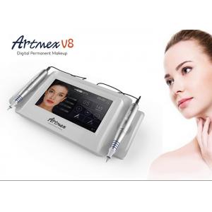 China Silver Humane Permanent Makeup Tattoo Machine For Areola With 7 Inch Touch Screen supplier