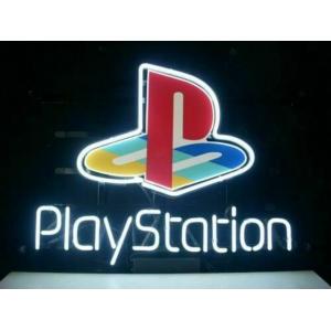 Hand-Made Play Station PlayStation Game Room Real Glass Neon Sign Beer Bar Light for Wedding Gift Bedroom Home Wall Deco