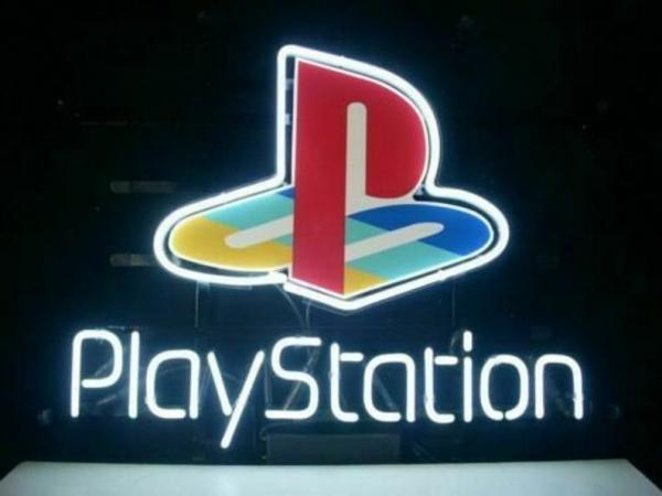 Hand-Made Play Station PlayStation Game Room Real Glass Neon Sign Beer Bar Light