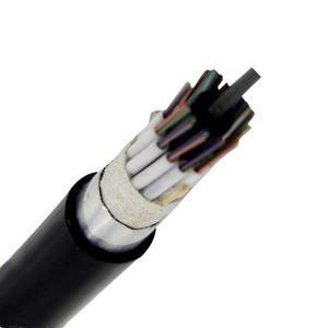 Outdoor Aerial Single Mode Fiber Optic Cable 24 Core ADSS OFC Cable