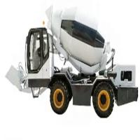China Mobile Cement Concrete Mixer Truck With Pump Small Mini Engine Roller 2.6 Cubic Meter Articulated For Construction on sale