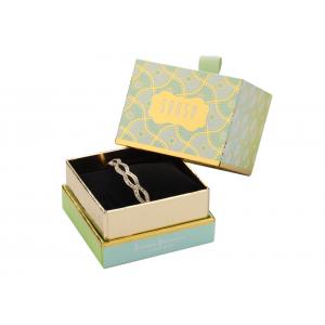 Logo printed Fancy Jewelry Box With Earring Storage , Little Ladies Watch Jewelry Box