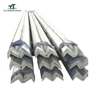 China Antirusted Painting Galvanized Steel Angle Cut Ro Size High Tensile Strength supplier