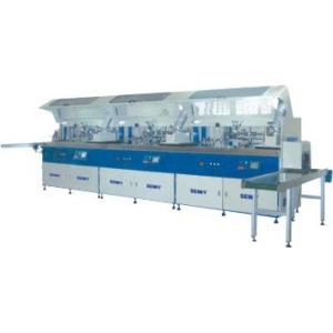 China Complex Shapes Screen Printing Machine 380V LWith Hot Stamping And Labeling Function supplier