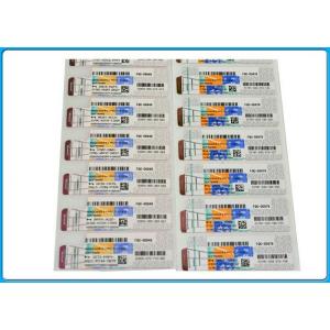 China 32 / 64bit Full Version Windows 8.1 Key Code , Windows Key Sticker 2 DVDs supplier