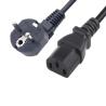 Russia 3 Pin  Power Cord EU Standard 16A 250V Power Plug To IEC C13 For Home Appliance Power Cables