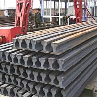 China Hms1-2 Q235B 45#Mn Railroad Rail Steel R50 U71mn Crane Rail Steel Track Rail Qu70 Qu80 Qu100 Qu120 on sale