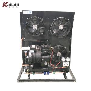 10HP Copeland Semi Hermetic Compressor Fin Type Air Cooled Condensing Unit