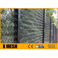China Eco Friendly Pvc Coated 358 Anti Climb Fence Green Color Commercial on sale