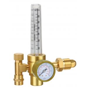 China Compact Design Compressed Gas Pressure Regulator With Flow Meter Easy Installation supplier