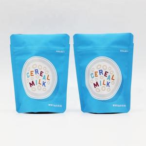 China Customize Mylar Bags Smell Proof Zip Lock Soft Touch ECO Friendly Stand up Pouches wholesale