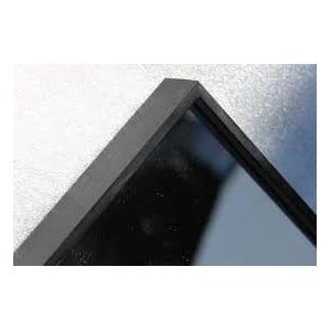 Matt Black Mirror Metal Frame , Stainless Steel Structural Framework