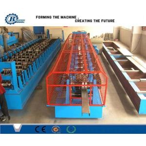 China Hydraulic Pressure Cold Metal C Z Purlin Roll Forming Machine With Automatic PLC Control supplier