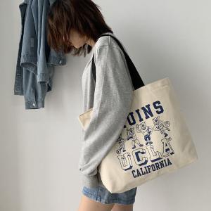Children Boys Girls 12 Oz Canvas Tote Bag Designer Grocery Bags For Shopping