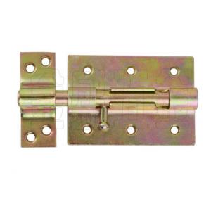 Small Tower Bolt Lock For Garage Door Brass Plated Free Sample Available