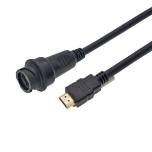 China 18Gbps 48Gbps Video Audio Cables , Custom HDMI Cable Male To Female supplier