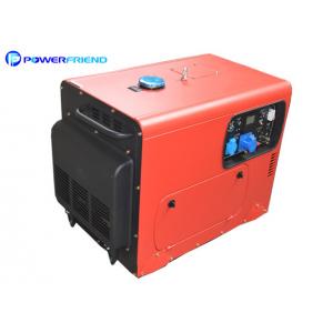 AC Single Phase 220V Small Portable Diesel Generator 6kva Silent Genset 50HZ 60HZ