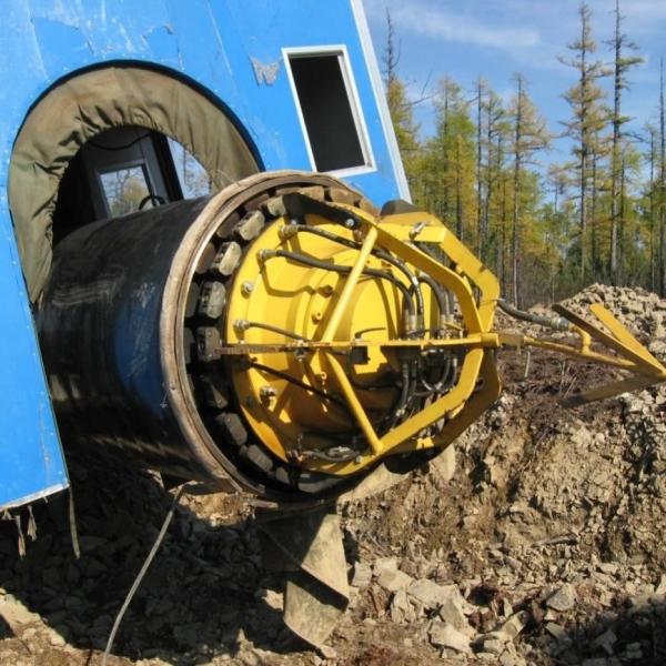 管路建設機械のための軽量パイプ内部マウスピース