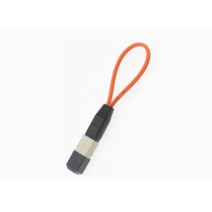 mechanical SM MM MPO fiber optic loopback plug with Low Insertion Loss